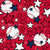 Team Spirit Baseball in Boston Red Sox Colors Red and Navy Blue Image