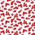 Red Licorice Candy Pieces on White Image