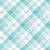 diagonal plaid / teal blue Image