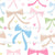 Colorful Easter Cute Bows in pretty pastels Image