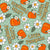 Little Pumpkin Fall Daisy Floral Image