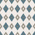 Diamond diagonal grid foulard blanket shirt upholstry scarf – shite olive teal. Reserved in color this pattern is a perfect standalone or supporting pattern for the mocha mousse collection. A classic with a twist that shines. Image