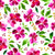 Rouge Fleur- Magenta Pink and Green Floral Image
