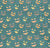 Candy Corn Harvest Faces Teal Image