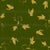 Olive Maple Leaves on Moss Green Image