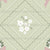 Dainty Cottage Floral Block Print Diamond in Soft Spring Green Image