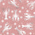 silver gray lobster on rose pink background Image