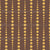 VERTICAL DOTTED STRIPES WITH OP ART EFFECT in orange on brown. Bold modern Polka Dots as repeating circle motif with varied scale create a bold graphic look. Ideal for apparel, upholstery, gift wrap, interiors, sewing, and surface design projects. Image