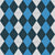 Argyle Pattern, Navy Blue Gray Blue, Brown Stitching Image