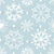 snowflakes and sparkles in soft blue Image