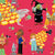 The wizard of Oz on red. Kids fabric. Seamless pattern repeat Image