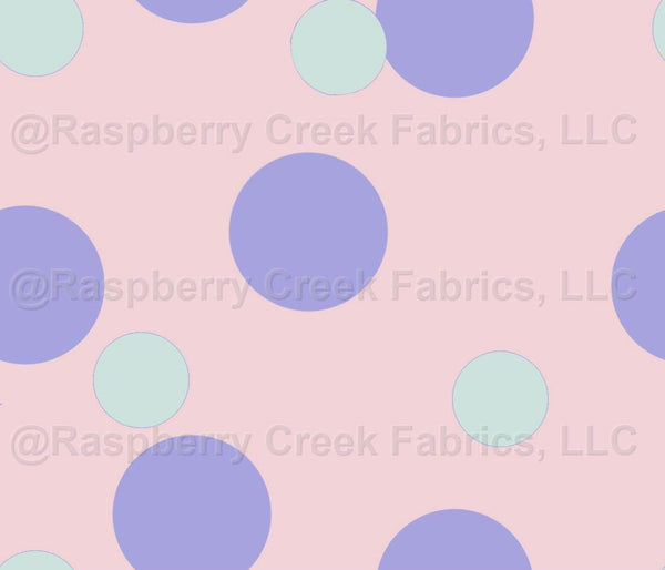 Periwinkle Polka Dot - Raspberry Creek Fabrics