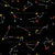 Zodiac Constellations on Black Image