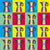 Pop Art Espresso Pot on Blue Yellow Green and Red Image