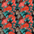Leopard and peonies wallpaper Image