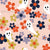 Groovy Retro Floral Trick or Treating Halloween Ghosts Image