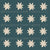 Modern Star in Cream on Teal Image
