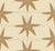 Christmas Star Gold on Cream Image