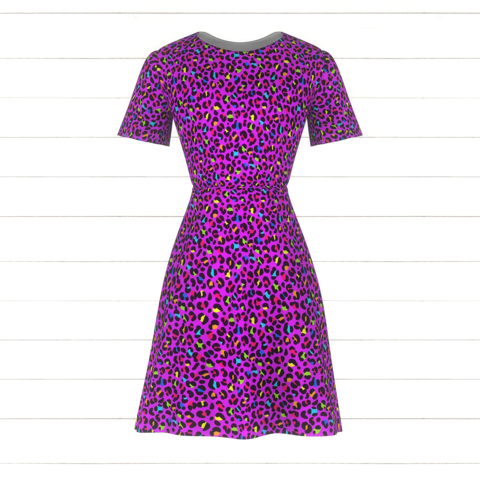 Cheetah Purple, Neon Moon Collection by Krystal Winn Design