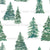 Watercolor Christmas Trees Image