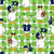 Silly Goose Football in Green and Navy Blue Image