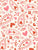 Cowboy Valentine Bandana Multi on Cream Image