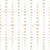 VERTICAL DOTTED STRIPES WITH OP ART EFFECT in vanilla cream on white. Bold modern Polka Dots as repeating circle motif with varied scale create a bold graphic look. Ideal for apparel, upholstery, gift wrap, interiors, sewing, and surface design projects. Image