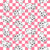 Friendly Halloween Ghosts on Pink Checkerboard Image