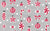 Peppermint Candy Christmas Baubles on Light Grey / Peppermint Candy Cats Collection Image