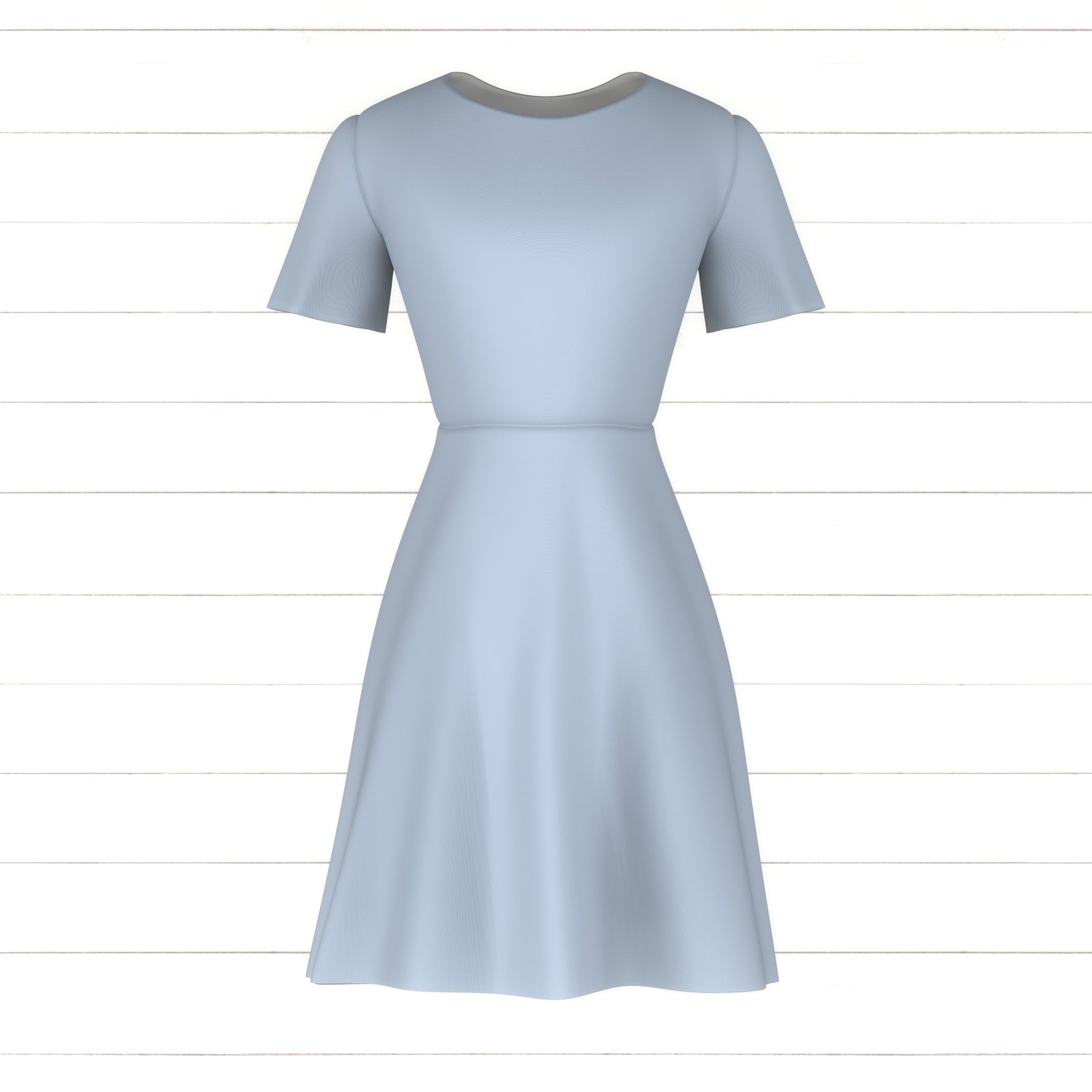 Pale Blue Solid Color - Faint Blue Tint // Freedom Festivities