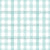 Watercolor Gingham Plaid in Aqua Blue, Flamingo Summer by JuneyB Design Image