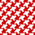 Houndstooth pattern, Red and White Image