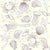 Coastal Sea Fauna on light yellow background Image
