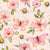 Penelope Pink Butterfly Floral on Pink Image