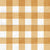 Faux Linen PRINTED Textured Gingham Mustard Image