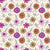 Stylized Tropical Flowers with Leaf Line Art Accents on Pastel Yellow Image