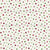 Vintage Poinsettia Confetti Polka Dots Wallpaper- Christmas Holiday Red Green Image