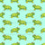 Cute Turtles, Cute Tortoises, Kids Room, Turquoise Background Image