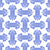 Greek Ornament, Greek Key, Blue on White Image