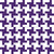 Houndstooth pattern, Purple and White Image