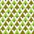 Pattern of Trees, Tree Pattern, Triangle Pattern, Green and Brown Image