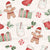 Christmas Cookie Santa Cream Image