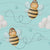 Buzzing Bees and Clouds On Sky Blue | Bee Happy Collection Image