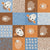 Sheep Cheater Quilt-blue Image