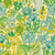 Bright yellow bohemian botanical wallpaper Image