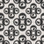 Large carbon gray eyed dots clusters diagonal art deco style. Understated elegance with ornamental charm. The muted, elegant color palette lends a timeless and refined appearance. For modern interiors, textiles and wallpapers. Image