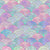 Mermaid fish scale wave japanese pattern Image