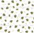 Dinosaur Days Footprints in Light Green and White Image