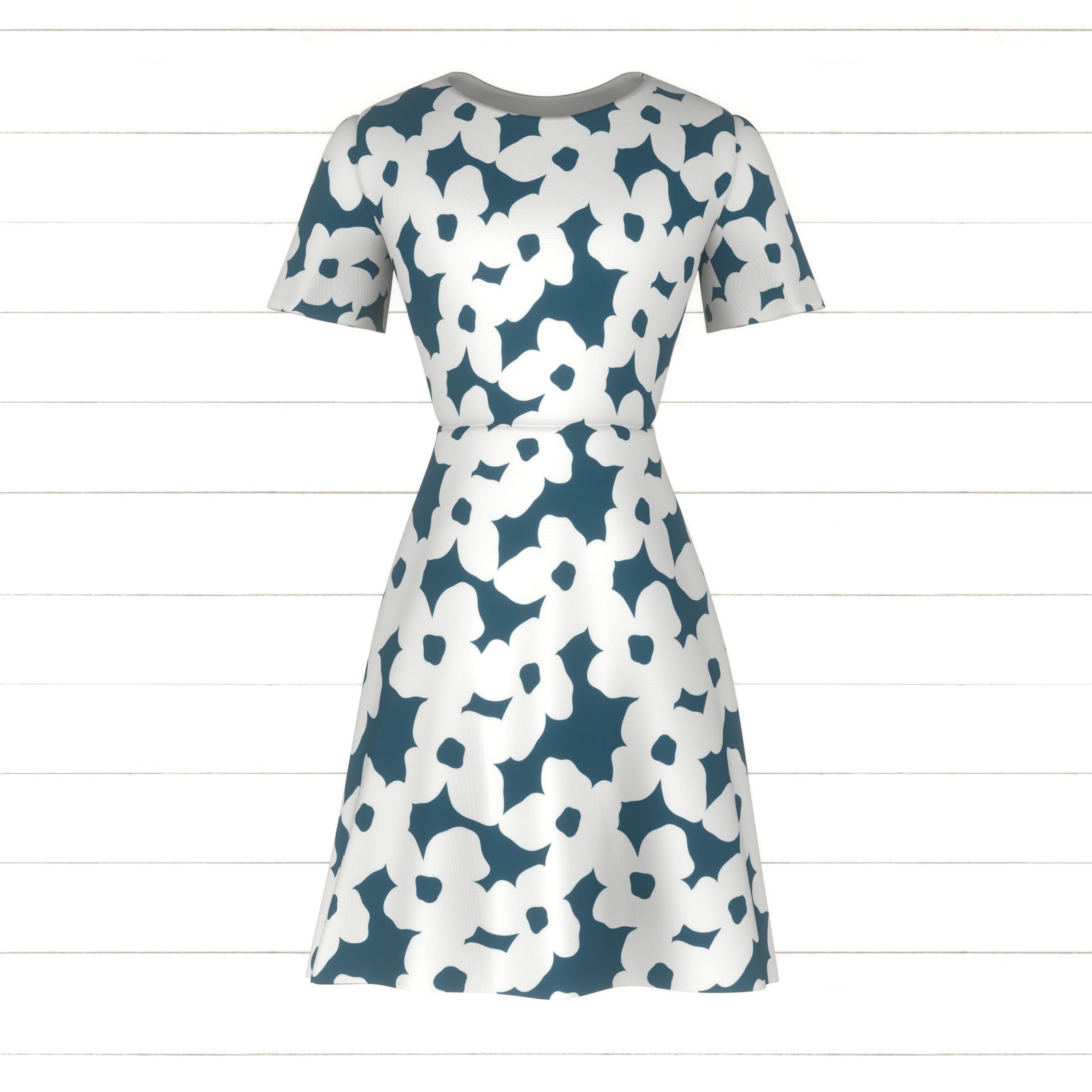 Selby (S) - White and Sea Green by Betty Louise Studio