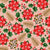 Christmas Poinsettias and Pastel Red Festive Holiday Botanicals Image